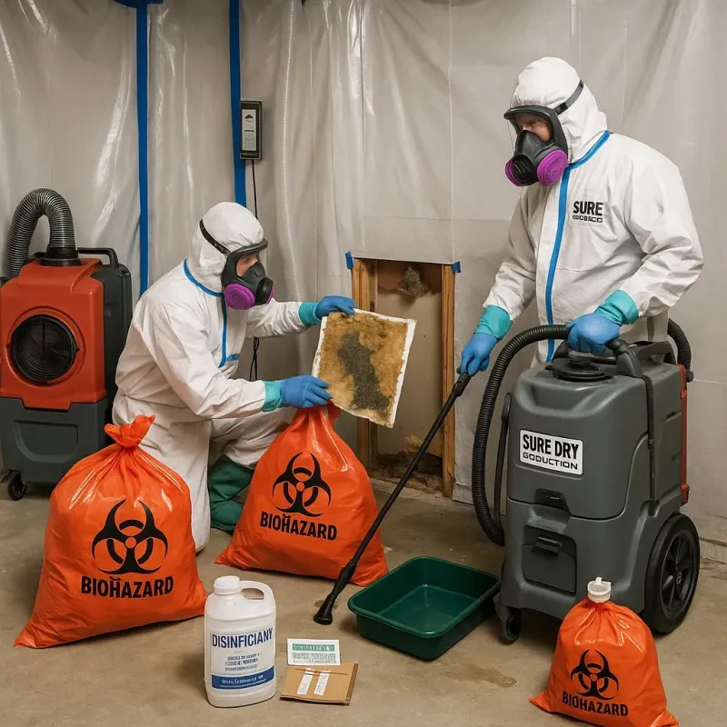 Contaminated Water Handling Protocols process in Seven Trees, CA