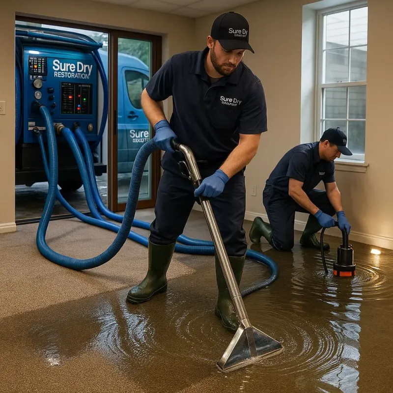 Water Extraction and Removal process in Seven Trees, CA